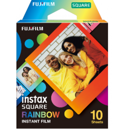 Фотобумага Fujifilm INSTAX SQUARE RAINBOW (86х72мм 10шт)
